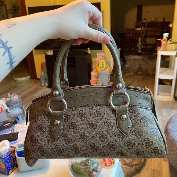 Brown Designer Handbag - Picture 3 of 6